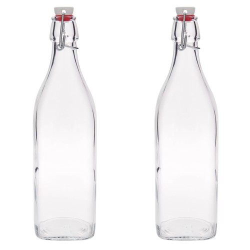 Clip top bottles glass - top,