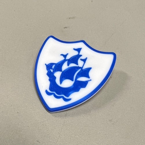 Blue peter badge prop - blue, replica