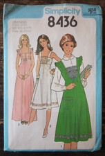 Vintage 70s Simplicity 8436