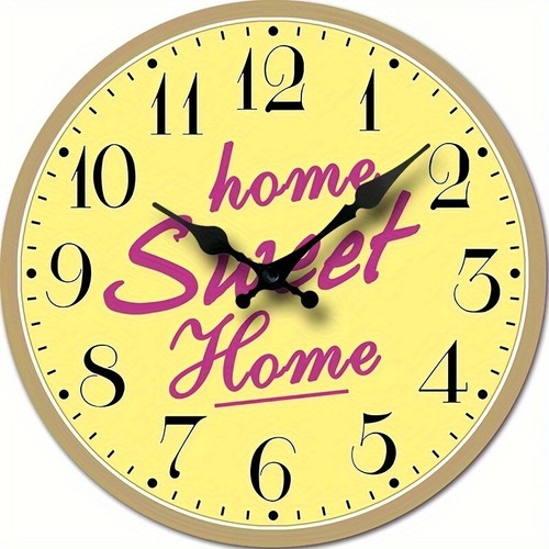 Home sweet clock - home,