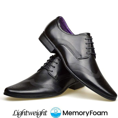 Mens faux leather shoes new - mens,