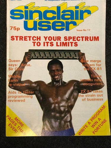 Sinclair user august 1983 - sinclair, 17