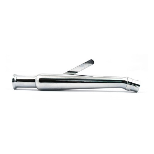 Chrome trumpet universal fit - universal,