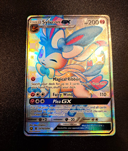 Sylveon hidden fates shiny - gx,