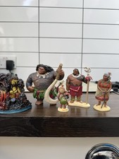 Disney Moana Toy Figures Cake Toppers Maui Te Fti Preloved