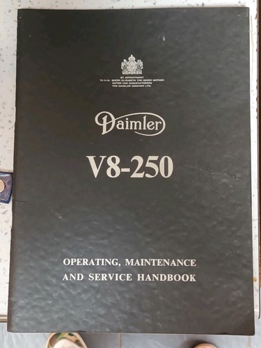 Daimler sp250 5 litre - daimler,