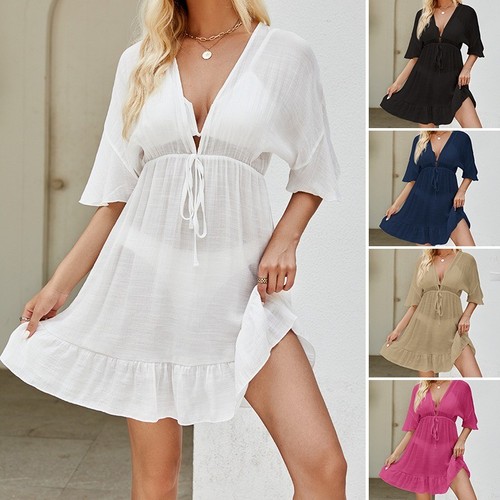 Beach cover dress - cover,