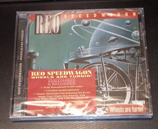 REO SPEEDWAGON CD WHEELS ARE TURNIN' ROCK CANDY - NEW & SEALED
