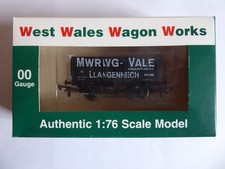 Dapol West Wales Wagon Works Ltd Edition OO 7 Plank - MWRWG VALE COLLIERY - Mint