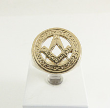 9ct Gold Masonic Signet Ring