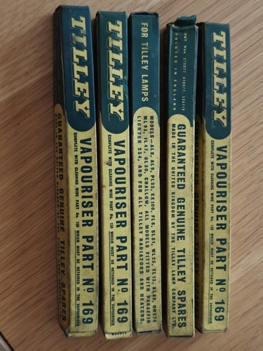Vintage tilley vapourisers - tilley,