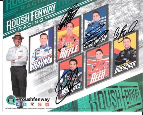Multi signed greg biffle - signed,