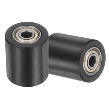2Pcs Plastic Roller Wheel with