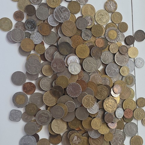 Mixed world coins - coins, bulk