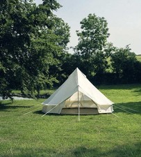 4m Bell Tent Canvas Tent Shop - Sold As Seen, Please See Desc