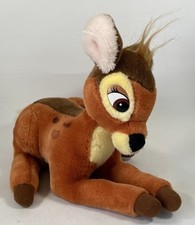  Bambi 12" Soft Plush Cuddly Toy Deer Faun Euro Disney Vintage  