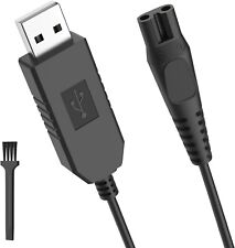 Newding USB 15V Philips Shaver HQ8505 Charger Cable for Philips Norelco Series