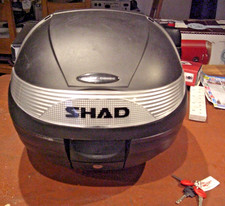 SHAD SH29 Motorcycle Top Box Black 29L Waterproof 1 Helmet Case Luggage