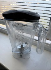 Hamilton Beach Jug and Lid 64 oz Capacity Black 2 Speed 2L