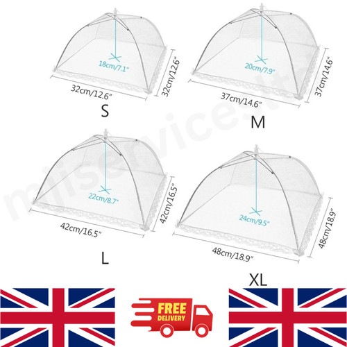 Pop mesh food covers - up,