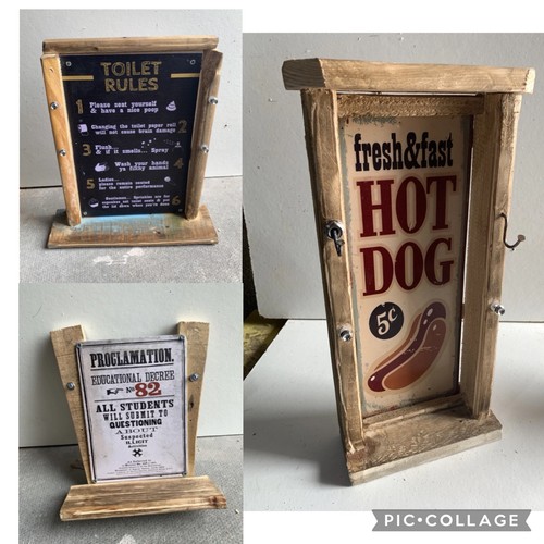 Job lot rustic wooden - lot,