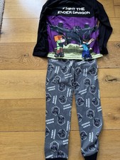 Boys Minecraft Pyjamas - Ender