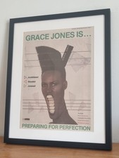 GRACE JONES Original framed