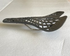 Carbon Fibre Style Bicycle Saddle Racing Mountain Bike 