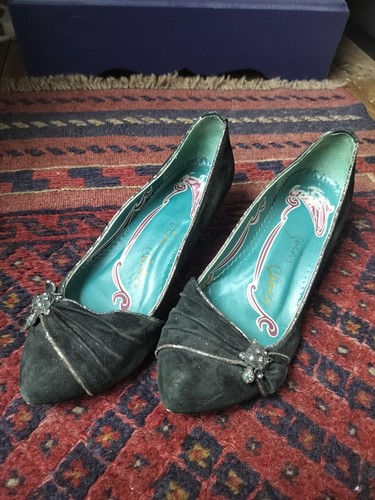 Irregular choice black kitten - irregular,