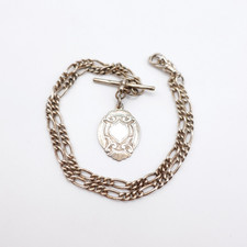 Sterling Silver Albert Chain
