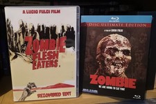 Zombie Flesheaters (zombie) Blu Ray & DVD  Blue Underground Lucio Fulci Gore