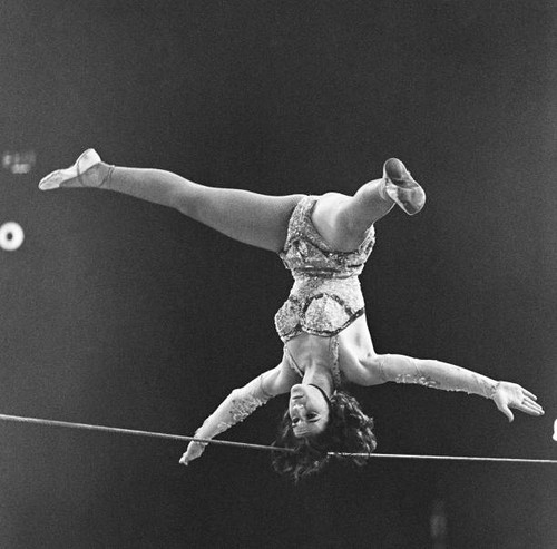 Bertram mills circus - mills, tightrope