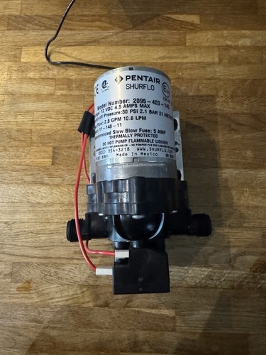Pentair shurflo 12v pump - 12v,