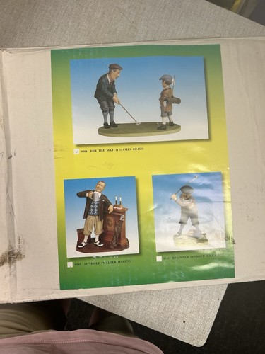 Golfer figurine golf sports - golfer,