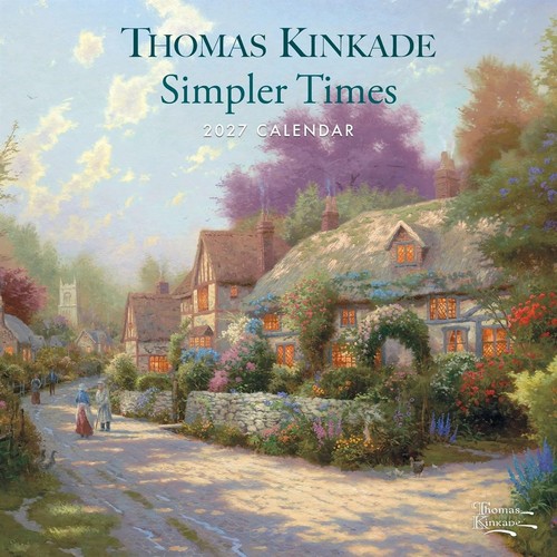 Thomas kinkade simpler times - kinkade,