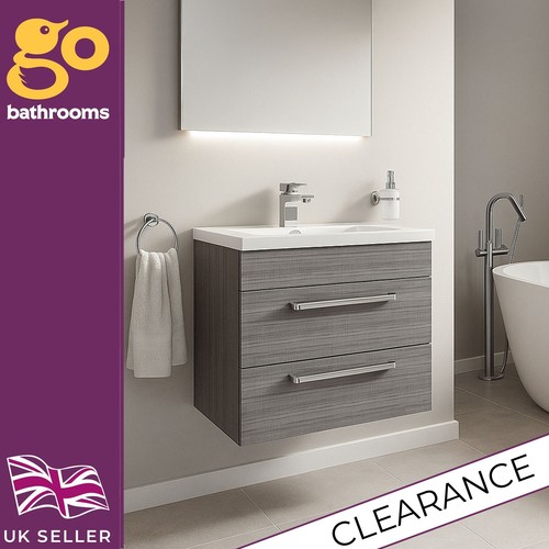 600mm grey wood - grey,
