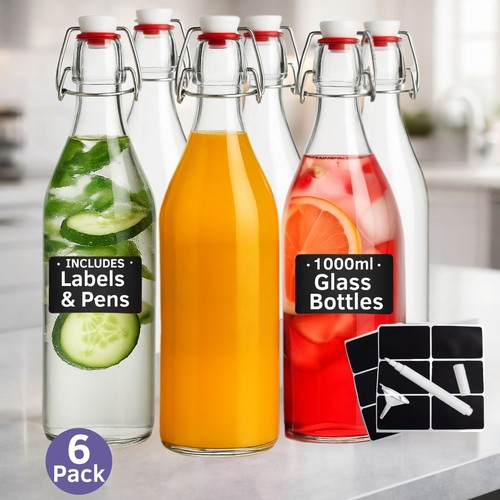 Glass bottles with - glass, top