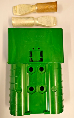 Green battery connector for - green,