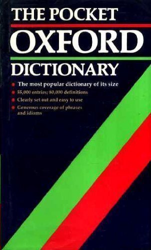 The pocket oxford dictionary - the,