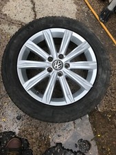 GENUINE 15-22 TOURAN MK3 17 INCH ALLOY WHEEL 5TA601025D - 215 55 17 STOCKHOLM