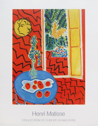 Henri matisse red interior - -,