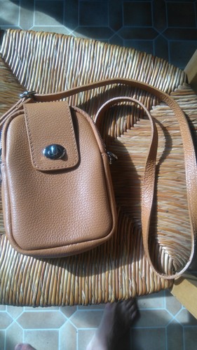 Pia genuine leather cross - genuine,
