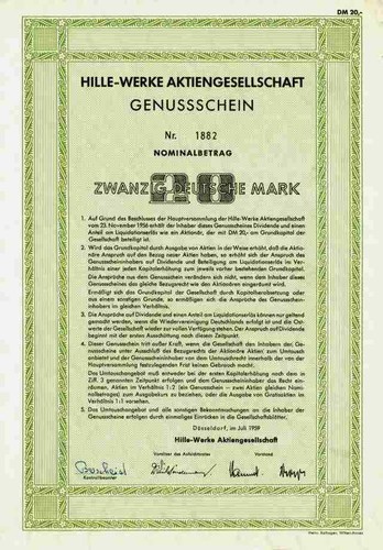 Hille werke düsseldorf - hille, dm