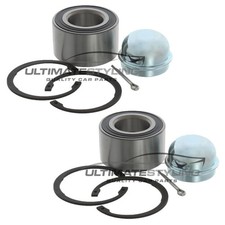 Front Wheel Bearing Kits Vauxhall Corsa C Van 2003-2007 66mm Outer Diameter Pair