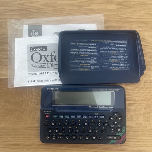 Seiko er6000 oxford - er6000, dictionary