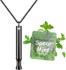 Breathlace Tube Breathing Necklace Resistance Filter Calm Breathlace Stop Stress