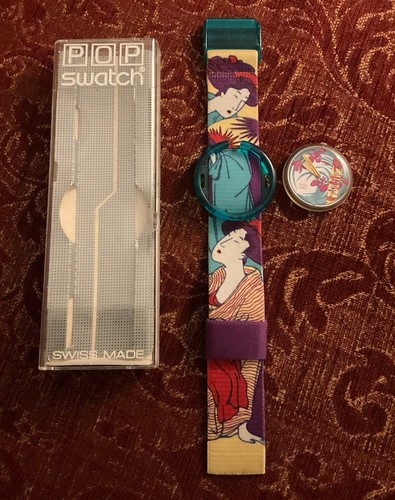 Boxed swatch pop watch - boxed,