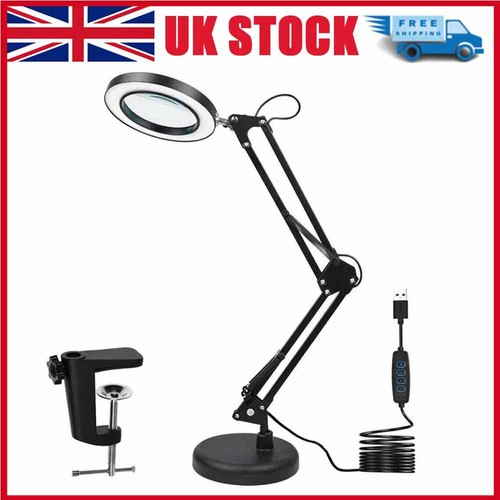Led magnifier repair desk lamp - magnifier,