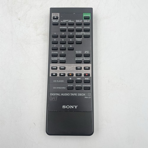Sony dat remote - sony,
