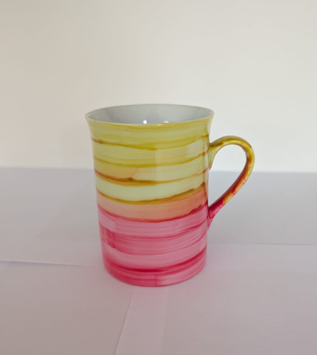 Hand painted ceramic mug - mug, by